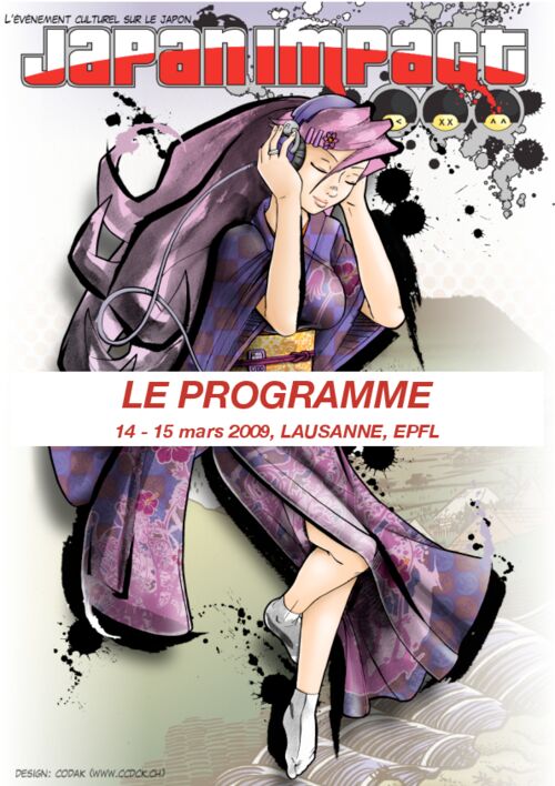 Affiche Japan Impact 2009