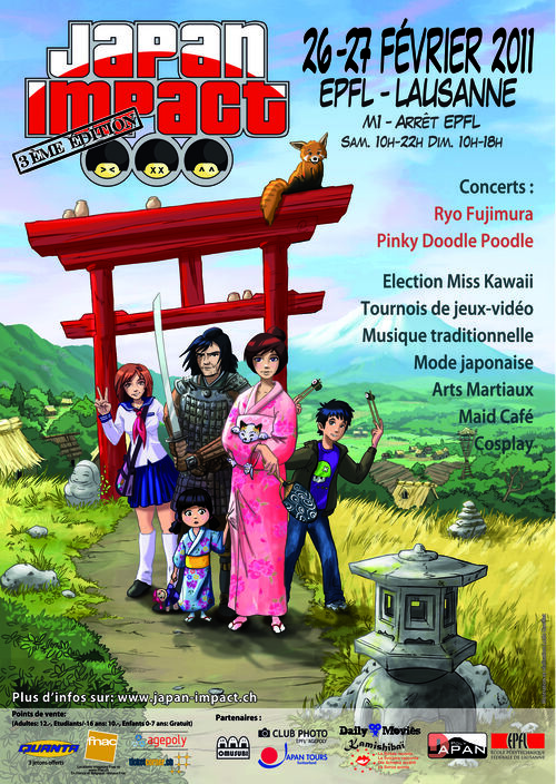 Affiche Japan Impact 2011