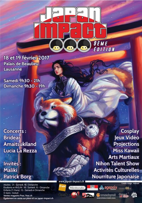Affiche Japan Impact 2017