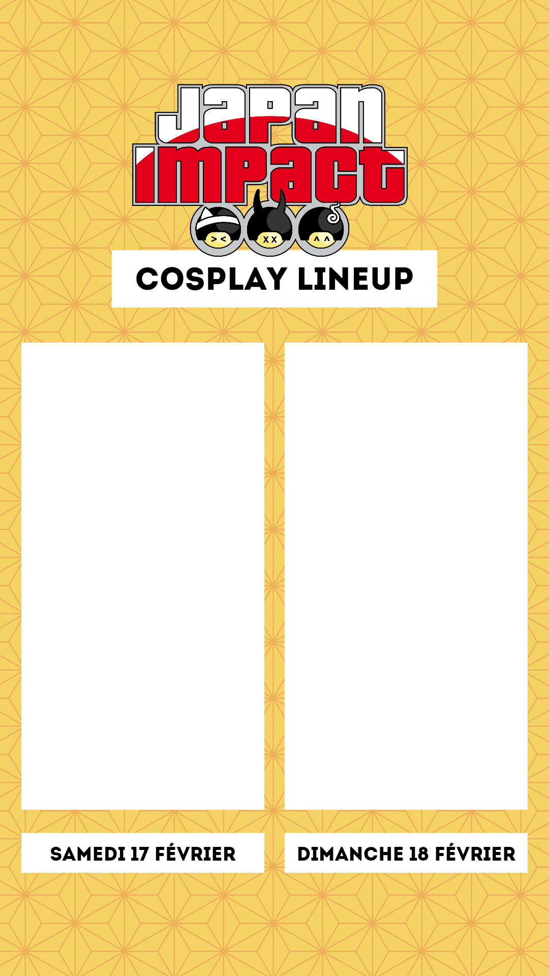 cosplay lineup
