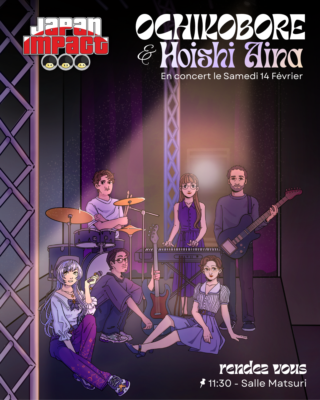 Hoishi Aina & Ochikobore - Concert